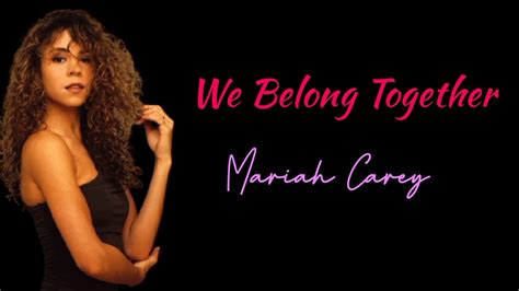 we belong together mariah carey genre